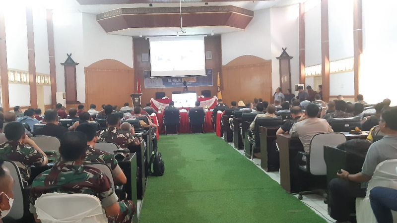 Rapat koordinasi dalam rangka rencana kunjungan presiden ke Bungo dan beberapa daerah lainnya