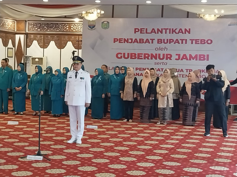 Varial Adhi Putra Dilantik Jadi Pj Bupati Tebo, Ini Profil Lengkapnya