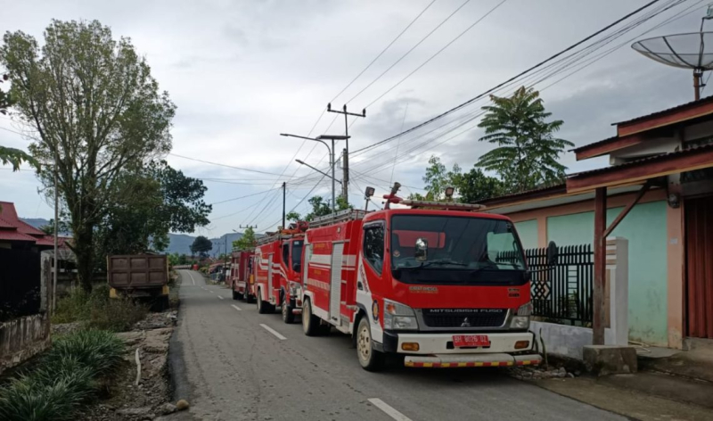 Ratusan Personel Damkar tak Gajian, Pos Damkar Kerinci Kosong