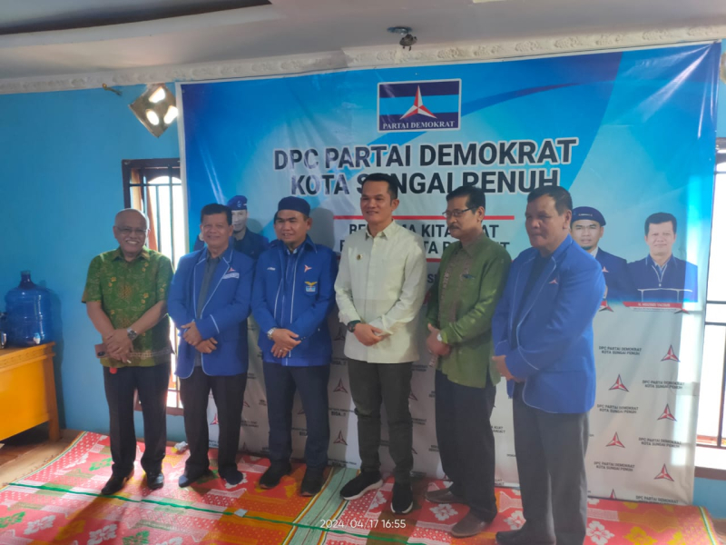 Baru 2 Balon Wako Sungai Penuh Merapat ke Demokrat : Alvia Santoni Resmi Mendaftar dan Alvin Baru Ambil Formulir