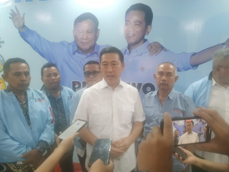 Bacawako Jambi Budiyako Sampaikan Visi Misi di Rumah Pemenangan Prabowo-Gibran