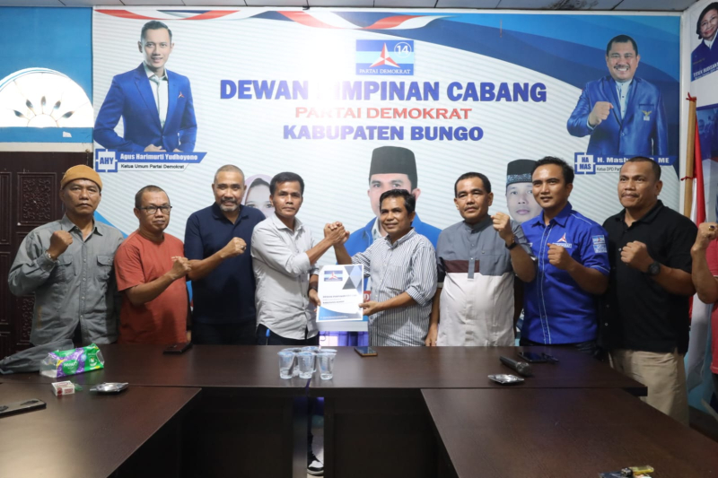 Jumiwan Aguza Resmi Mendaftar di Demokrat