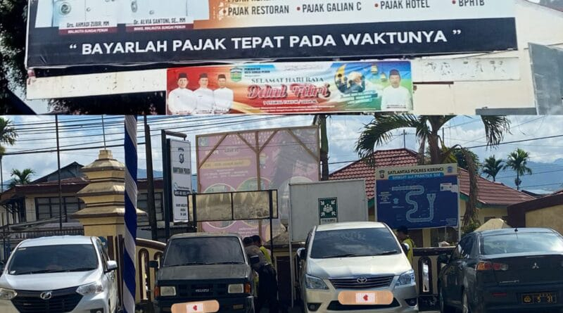 Puluhan Mobil Dinas di Tiga OPD Pemkot Sungai Penuh Nunggak Pajak
