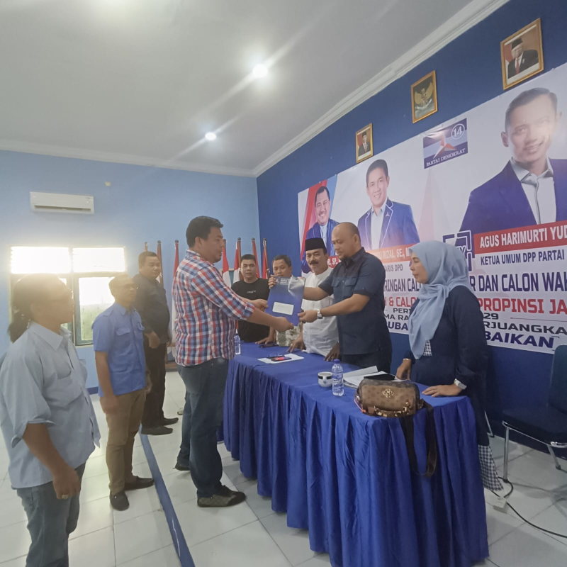 Resmi Pinang Demokrat, Romi Hariyanto Optimis Bisa Kantongi Rekomendasi Dukungan