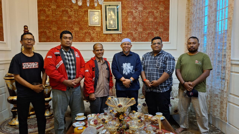 Silaturahmi Dengan HAR, PSI Siap Beri Dukungan di Pilwako Jambi