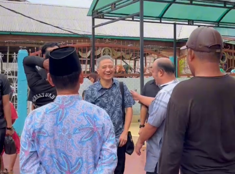 Hazrin Nurdin Turun Gunung Jelang Pilkada, Dampingi Robby dan Diza Bertemu Warga di Muara Sabak