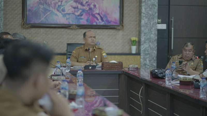 Bukti Percepatan Pembangunan Proyek Multiyears Jambi, Dinas PUPR - Kontraktor Sepakat Tambah Tenaga Kerja