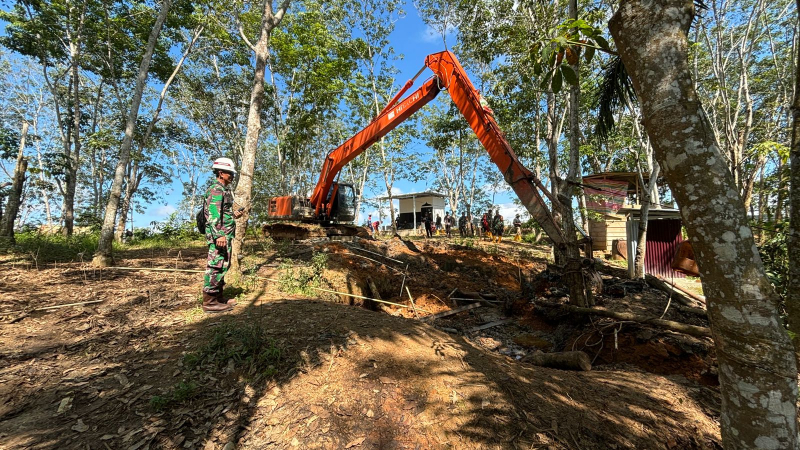 Tim Gabungan Polda, TNI dan PHR Zona 1 Jambi Field Tutup Ratusan Sumur Tambang Ilegal