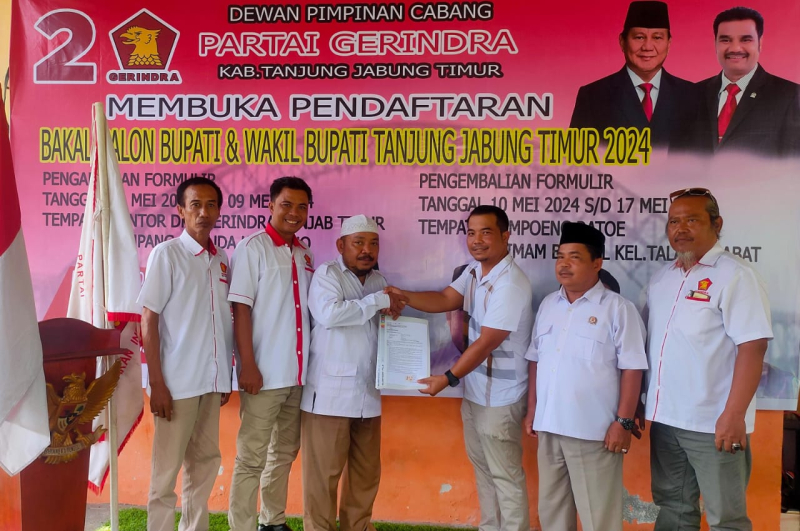 Diwakilkan Tim, Laza Resmi Mendaftar ke Gerindra