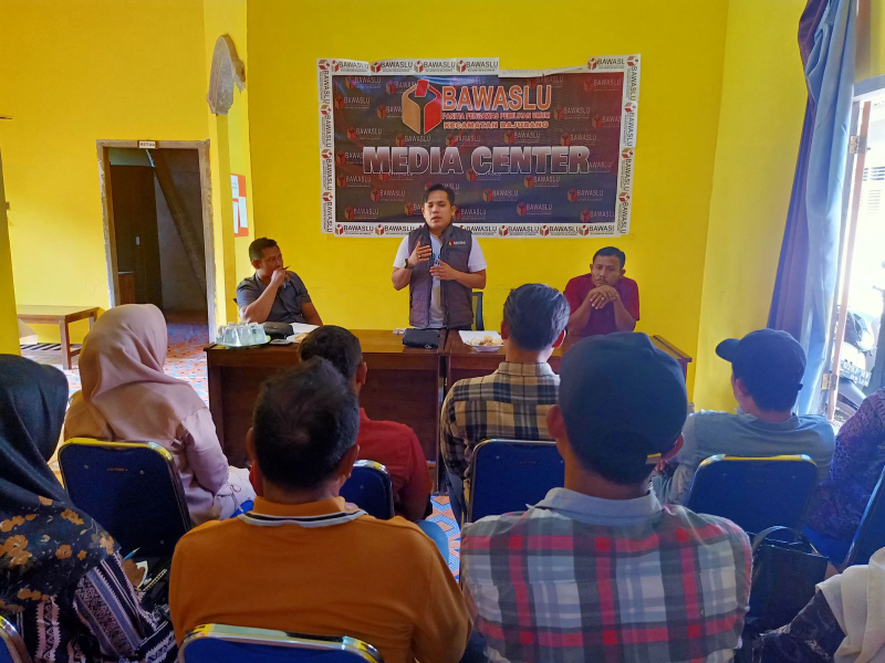 Jelang Perekrutan Pantarlih dan Pencoklitan, Bawaslu Batanghari Imbau Jajaran Pengawas Untuk Awasi