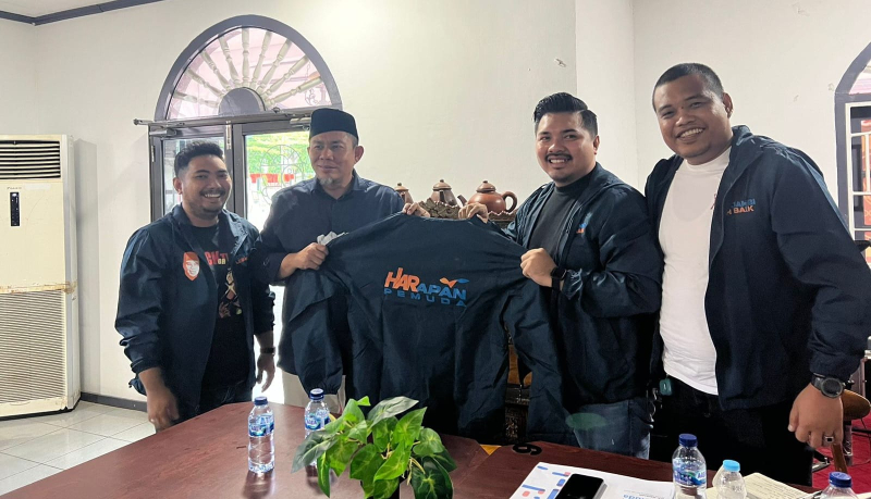 Dapat Dukungan dari Pemuda Kota Jambi, Antoine Ali: Kami Yakin H Abdul Rahman Bisa Lanjutkan Pembangunan