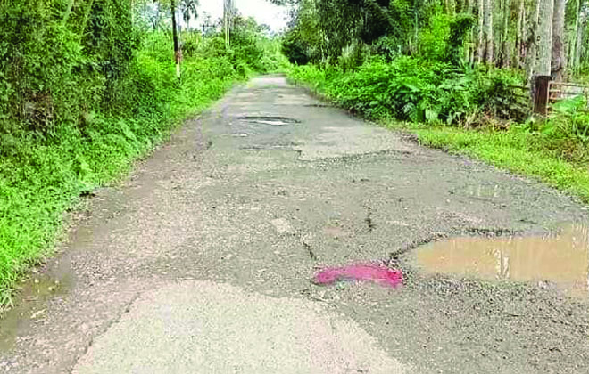 Tahun 2024, jalan desa antara Desa Sanggaran Agung Menuju Desa Talang Kemulun Kecamatan Danau Kerinci Kabupaten Kerinci, akan segera diperbaiki.