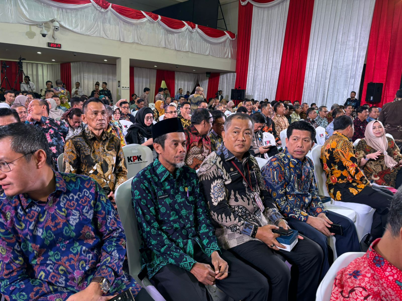 Sekda Kota Jambi A Ridwan Ikuti Rakor Pengelolaan BMD di KPK