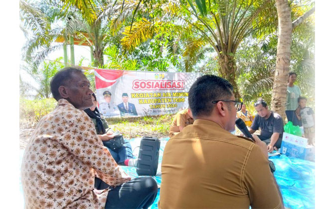 Dinas PUPR Tebo  gelar pelatihan dan ujian kompetensi bagi para peserta KPSPAM.