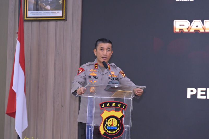 Jelang Natal dan Nataru, Polda Jambi Gelar Rakor Lintas Sektoral