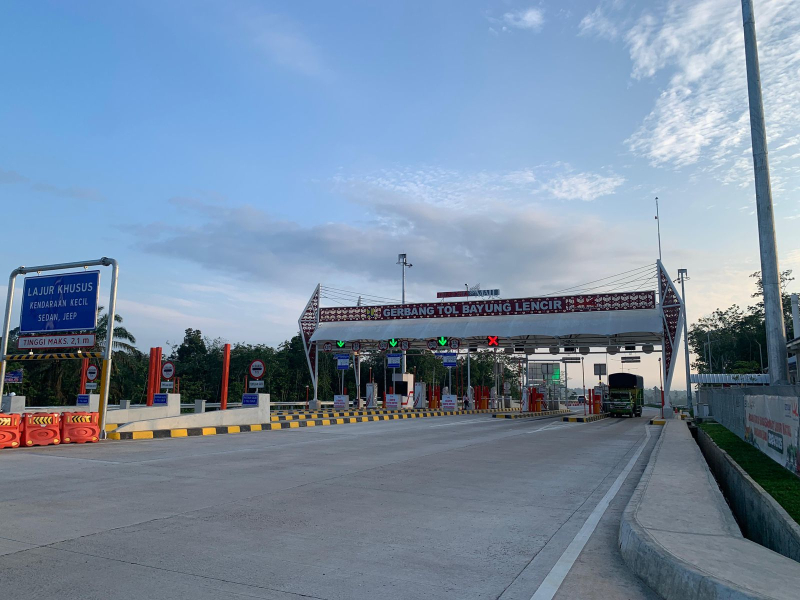 Jelang Pergantian Tahun, Volume Lalu Lintas di Jalan Tol Trans Sumatera (JTTS) Meningkat, Begini Update Terkini