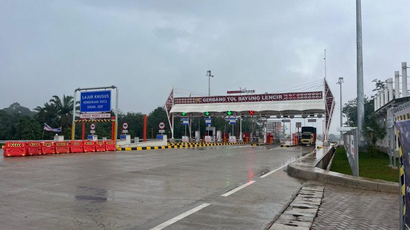 Perdana di 2025 ! Aspal Tol Seksi 3 Baleno Jambi Dilintasi 6.232 Kendaraan : Naik 31,78 Persen