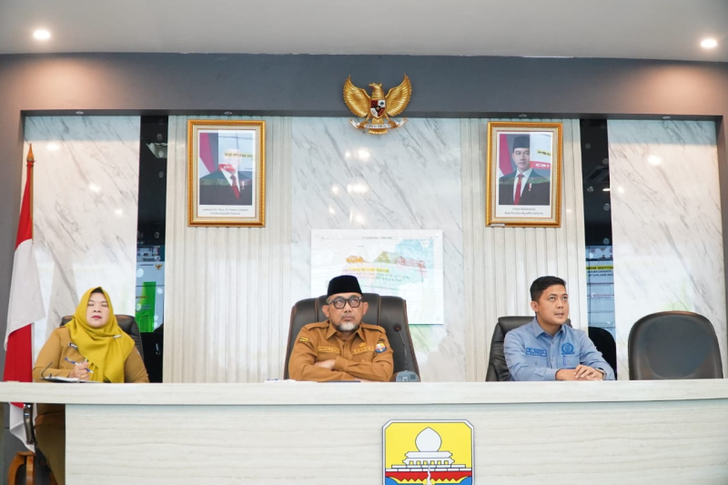 Sekda Sudirman Ikuti Zoom Meeting Bersama Mendagri Terkait Jadwal Pelantikan Kepala Daerah Terpilih, Direncanakan 20 Februari