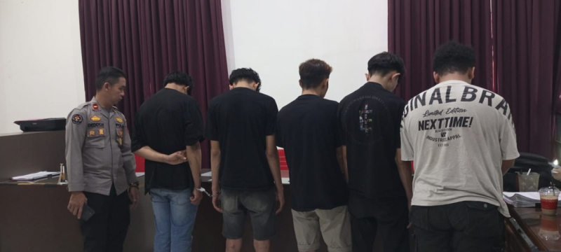 Anggota Brimob Polda Jambi Ditusuk Saat Melerai Keributan, Lima Pelaku Ditangkap di Sumsel