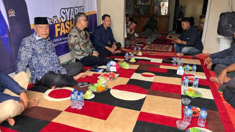 Kunker Syarif Fasha, Warga Pondok Meja Keluhkan Soal Gas, Batu Bara Hingga Lampu Jalan