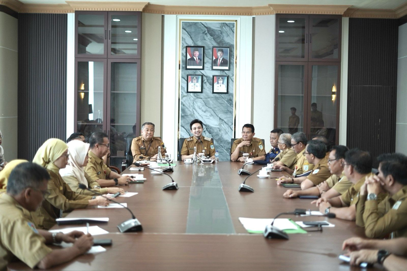 Pasca Pimpin Apel ASN, Wawako Diza Kumpulkan OPD Tekankan Program 100 Hari Kerja