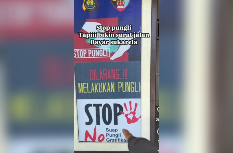 Video Dugaan Pungli Oknum Polisi di Jambi Viral, Polda Lakukan Pemeriksaan