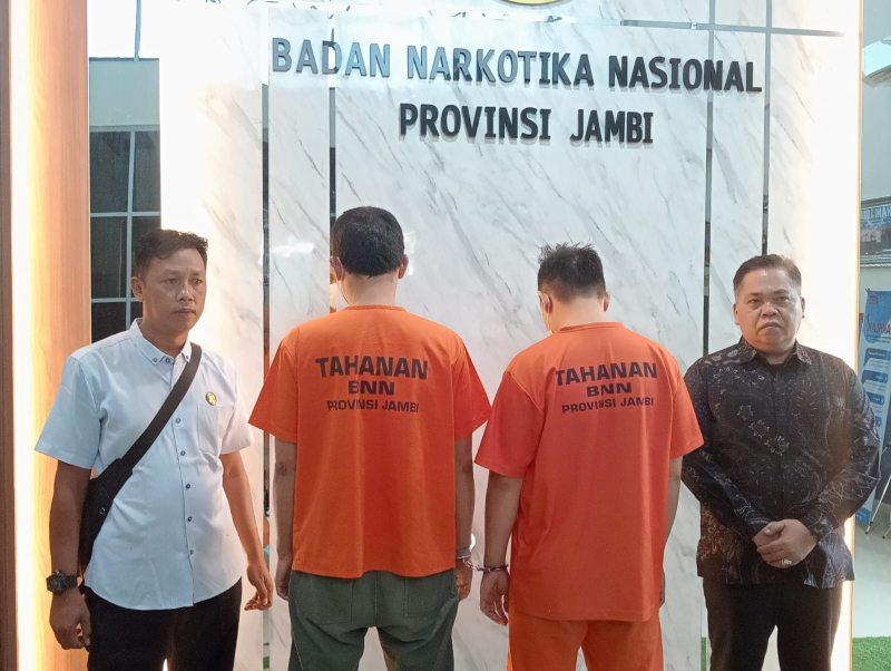 BNNP Jambi Gagalkan Peredaran 25 Kg Sabu, Kurir Dijanjikan Upah Rp250 Juta