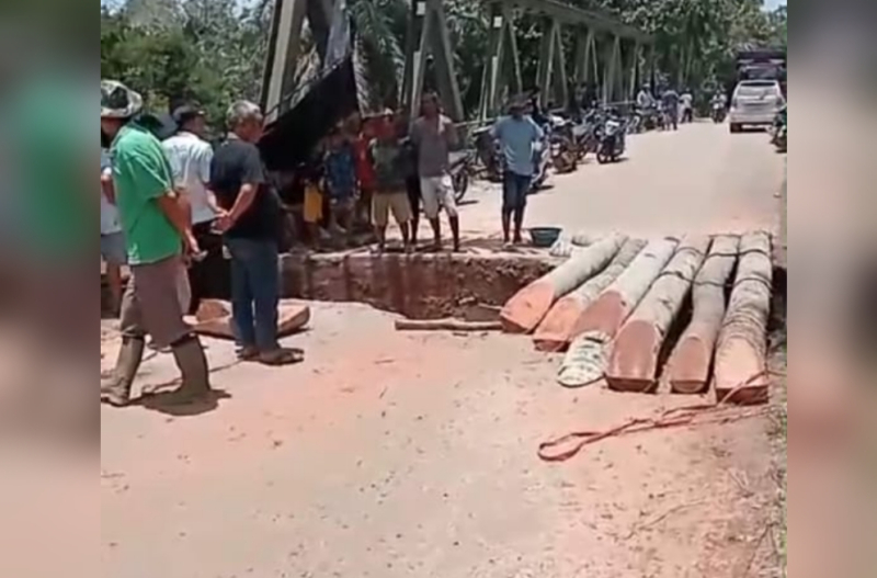 Jalan Alternatif Padang Lamo Ikut Amblas, Dewan Mustaharuddin Desak Dinas PUPR Provinsi Bertindak Tepati Janji Gubernur