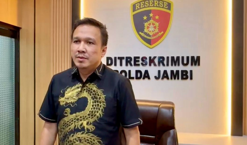 Dirreskrimum Polda Jambi, Kombes Pol Manang Soebeti.
