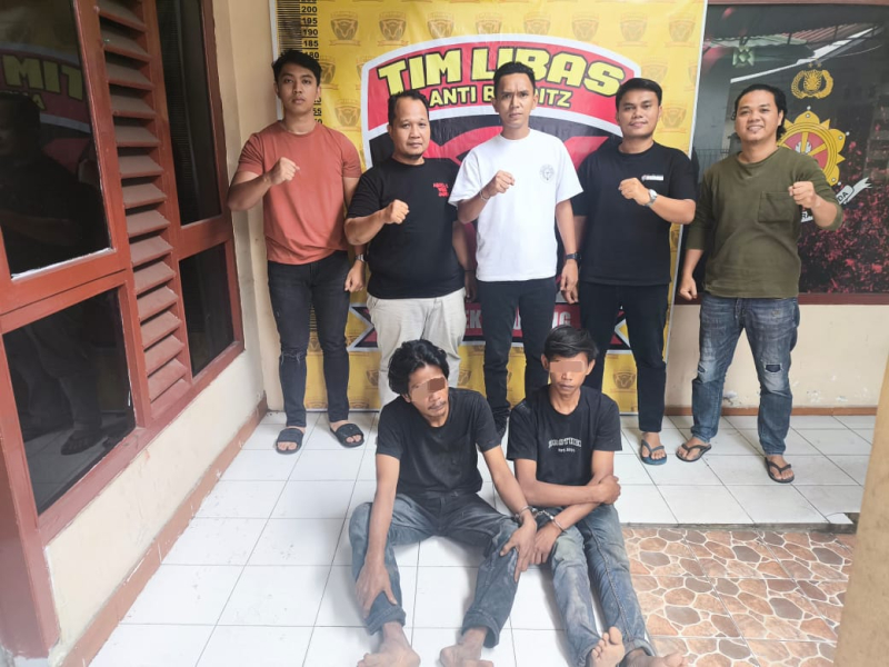 Bobol Ruko di Jelutung, Dua Pelaku Pencurian Kabel Ditangkap