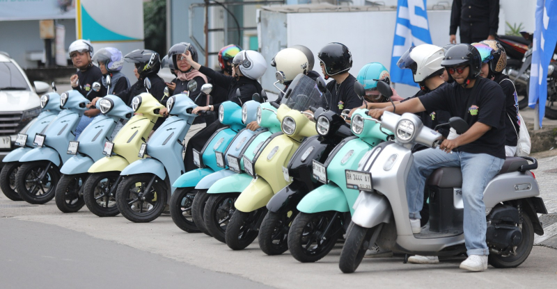 Kolaborasi Keren! Yamaha Fazzio dan Damn! I Love Indonesia Hadir di Jambi dengan Classy Touring Ramadhan