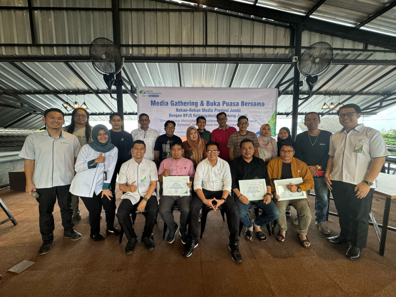 BPJS Ketenagakerjaan Targetkan 55 Persen Pekerja Jambi Terlindungi Jaminan Sosial
