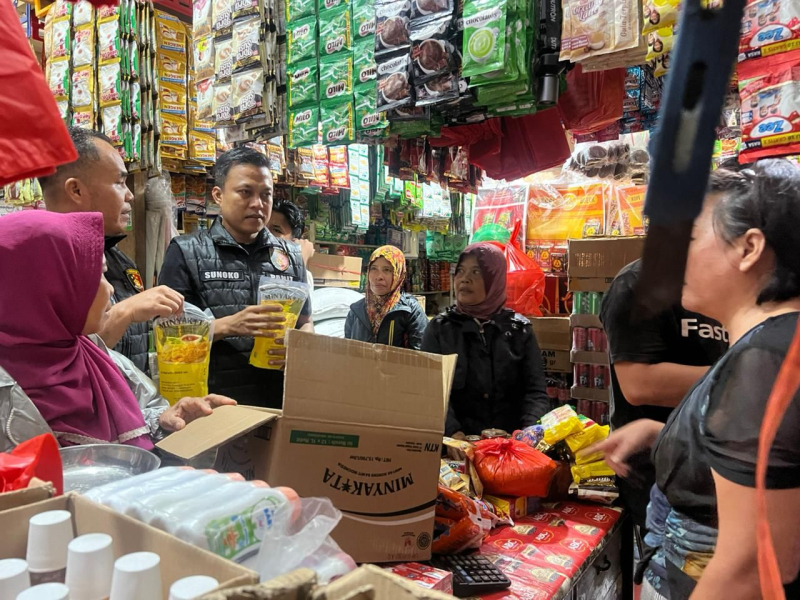Jelang Idul Fitri, Satgas Pangan Ditreskrimsus Polda Jambi Lakukan Pemantauan Harga Cabe hingga Telur Ayam