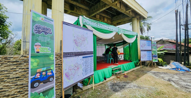 Sambut Mudik Lebaran 2025,BPJN Jambi Siapkan Posko Mudik Kemen PU di Kawasan Aurduri
