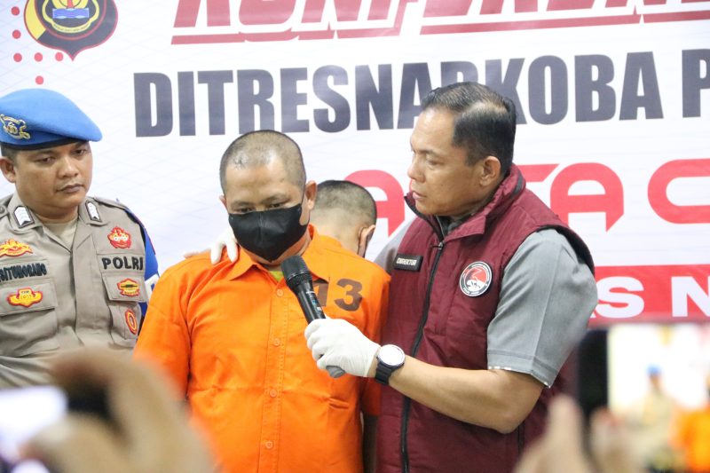 Polda Jambi Ungkap Kasus Narkotika di Batanghari, Amankan 2.500 Butir Ekstasi dan 1 Kg Sabu