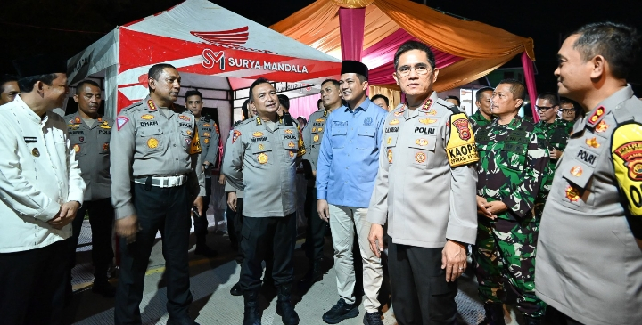 Ketua DPRD Jambi Dampingi Kapolda Jambi dan Gubernur Tinjau Pos Pengamanan Lebaran 2025