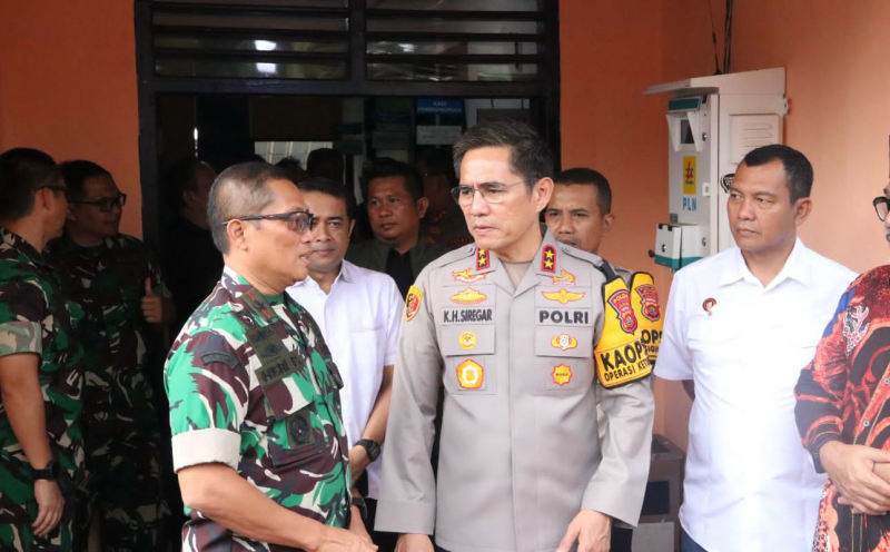 Pastikan PSU Aman, Kapolda Jambi Tinjau Rapat Pleno Penghitungan Suara di Bungo