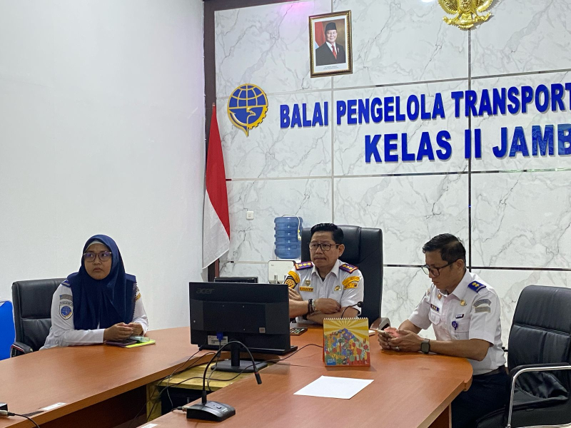 Posko Angkutan Lebaran 2025 BPTD Kelas II Jambi Resmi Ditutup