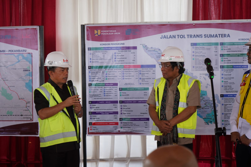 Gubernur Al Haris : Tol Jambi-Palembang Urat Nadi Perekonomian Jambi