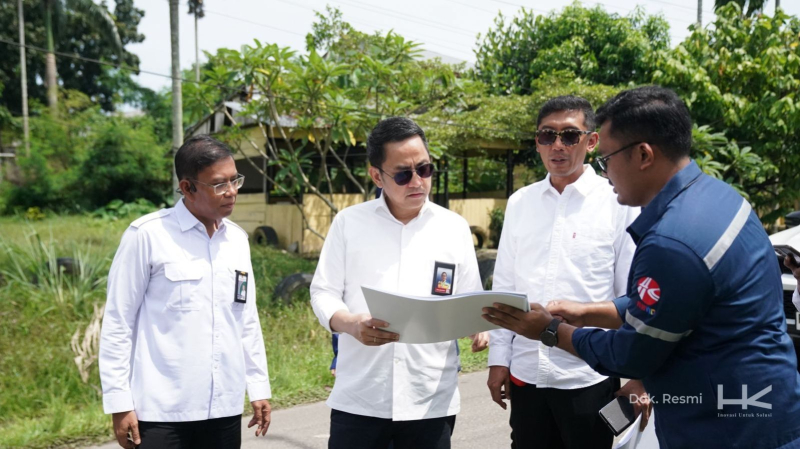 Hutama Karya Bersama Kementerian PU Pastikan Lokasi Pembangunan Dapur Umum Program MBG di Jambi