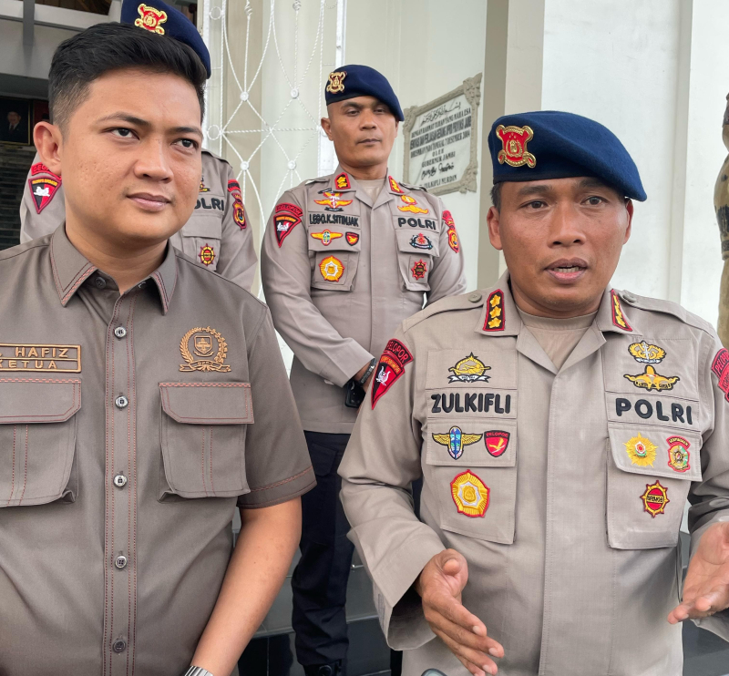 Ketua DPRD Provinsi Jambi M.Hafiz Dikunjungi Dansat Brimob Polda Jambi, Perkuat Kamtibmas