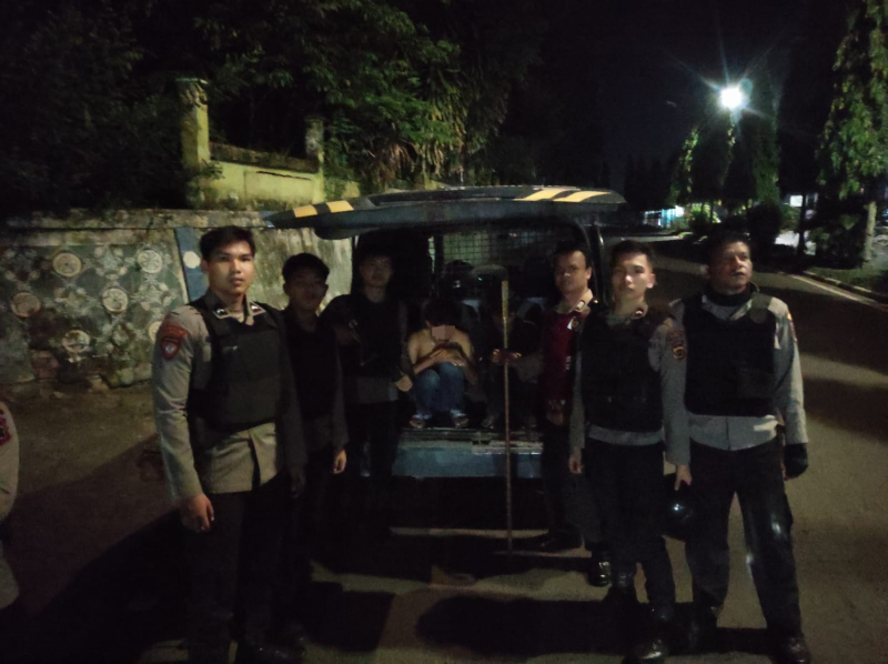 Diduga Hendak Tawuran, Dua Remaja Diamankan Tim Srigala Kota