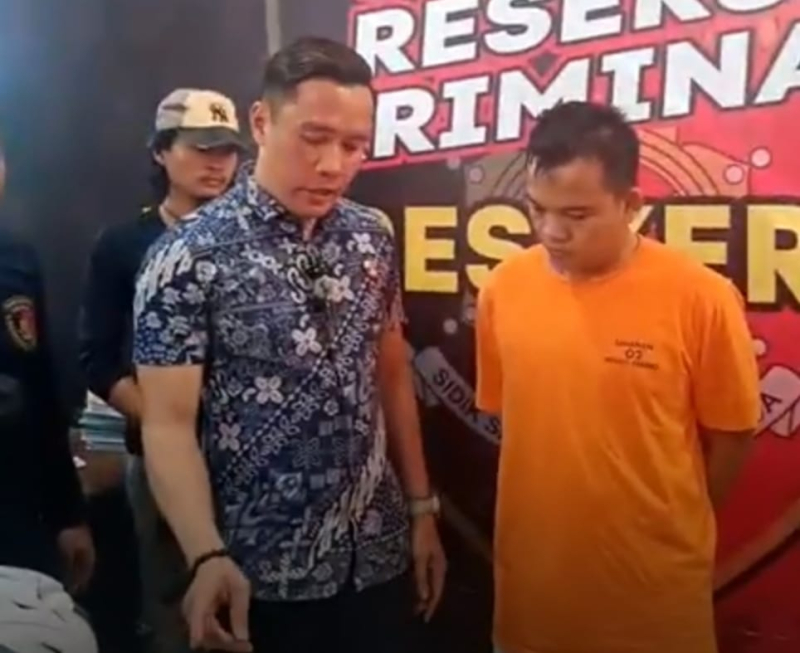 Tersangka Pelecehan Ditangkap Polres Kerinci, Sudah 10 Korban Anak Perempuan