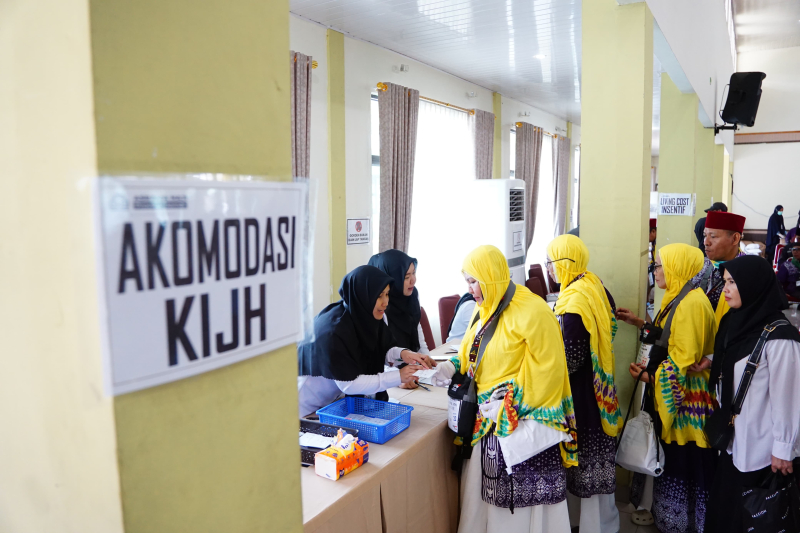 Kloter 13 BTH Jambi Telah Diterbangkan ke Batam, Langsung Sambung Terbang ke Madinah Hari Ini