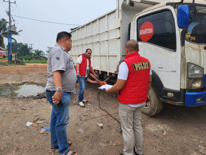 Kasus Pengerusakan Pagar Gudang Ekspedisi, Polda Jambi Tetapkan Tiga Tersangka