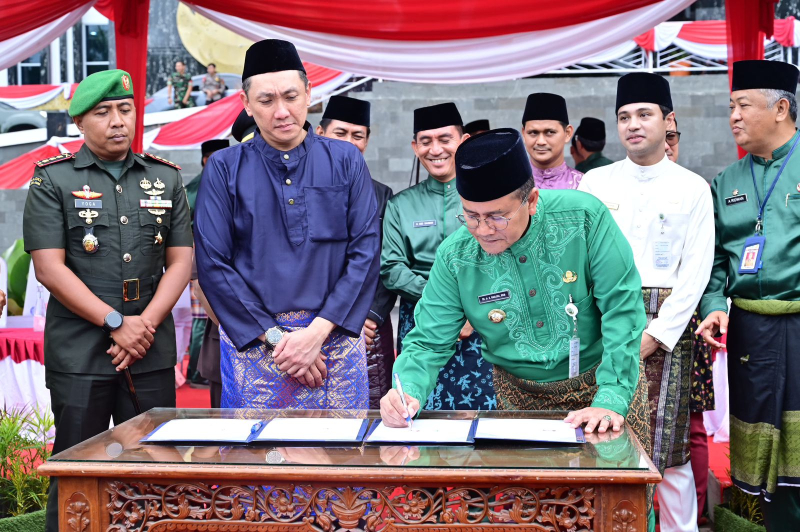 Pimpin HUT Kota Jambi, Wali Kota Maulana Paparkan Kerja Nyata Bangun Visi Kota Jambi Bahagia