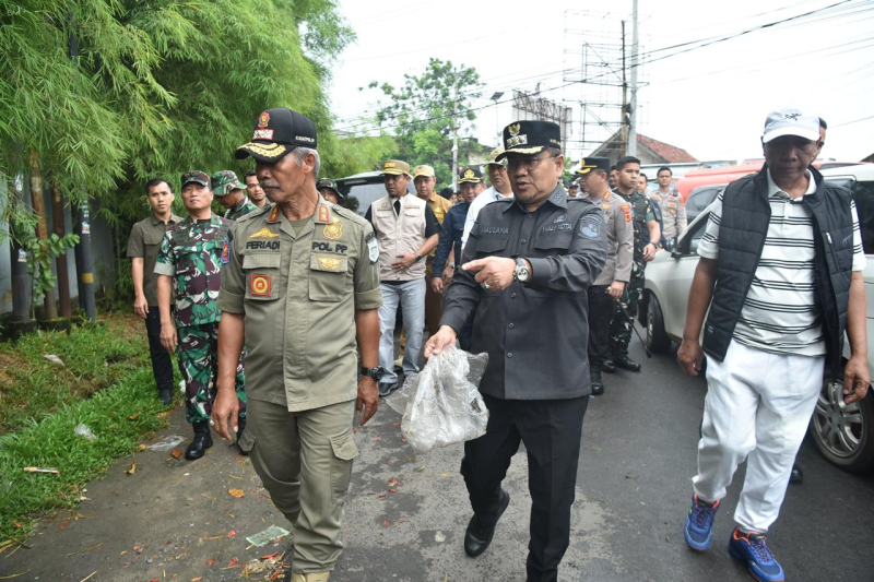 Apresiasi TNI-Polri Goro Bersama, Maulana Tegaskan Komitmen Tata Ulang Kawasan Pasar Talang Banjar