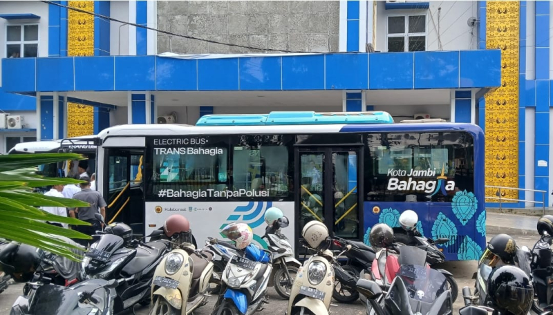 Bus Listrik Tiba di Jambi, Siap Gantikan Angkot? Begini Rute dan Jadwal Uji Coba