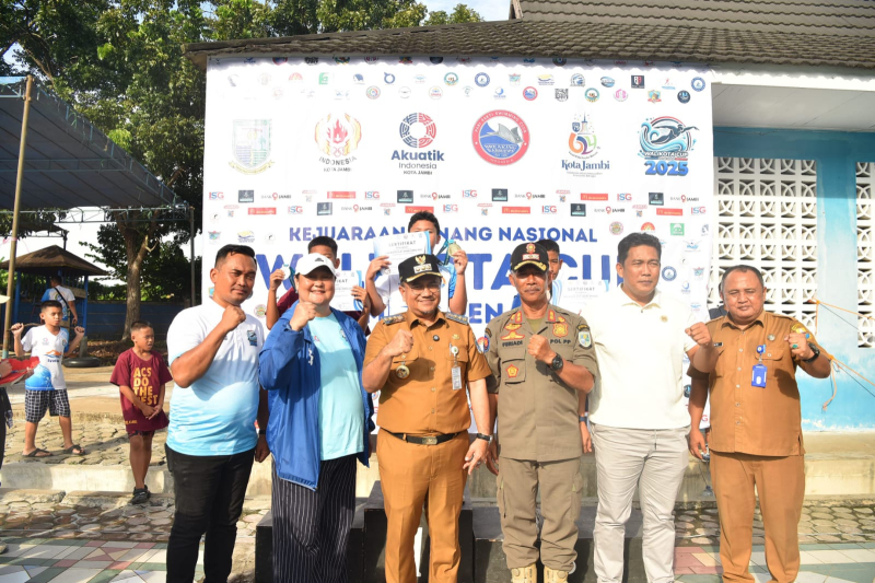 Kejurnas Renang Jambi Open 2025: Wali Kota Maulana Padukan Olahraga dan Promosi Daerah