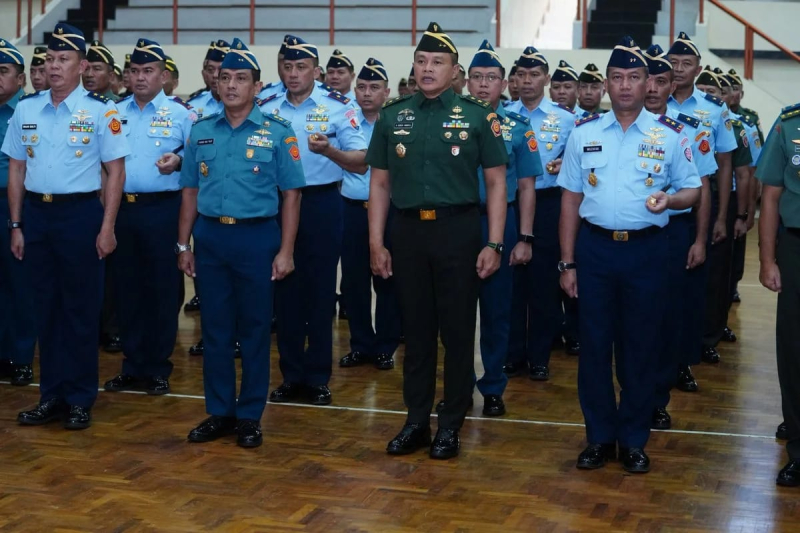 76 Perwira Tinggi TNI Naik Pangkat, Berikut Nama-namanya